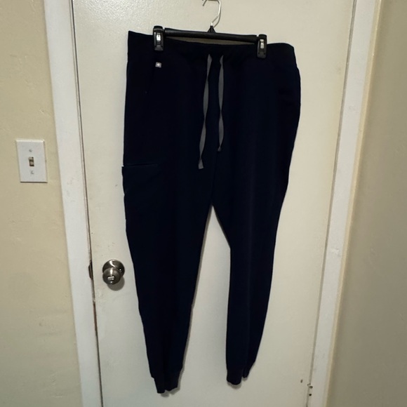 Zamora Jogger Scrub Pants Tall Large Navy Blue - Picture 4 of 6